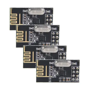 

Top Deals 4pcs NRF24L01+ 2.4GHz Antenna Wireless Transceiver Module for Arduino New