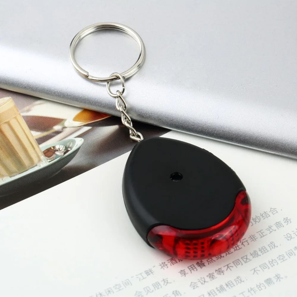 

Whistle LED Light Torch Remote Sound Control Lost Key Finder Locator Remote Keychain Keychain Keyring With Whistle Claps