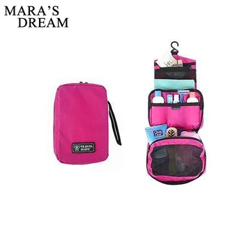 

Mara's Dream Women Men Large Makeup bag Travel Beauty Cosmetic Bag Organizer Case Necessaries Oxford Make Up Toiletry Bag