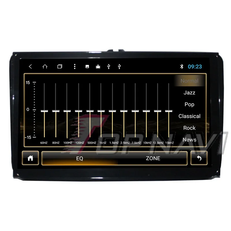 automagnitola 2 din For vw tiguan 2012