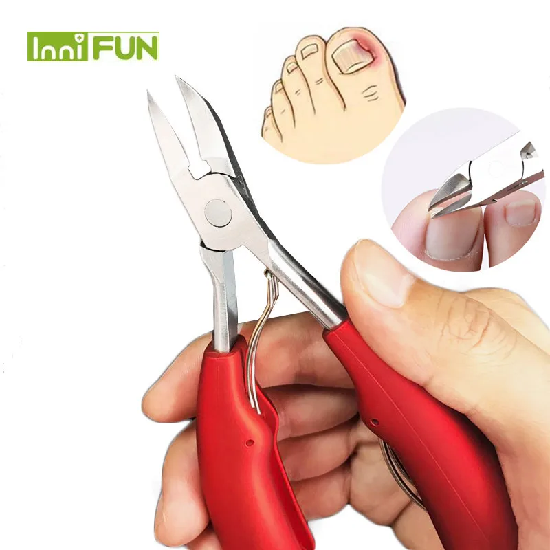 Nail Clippers Ingrown Toenail Podiatry Correction Nippers Cuticle Cutters Cut Paronychia Pedicure Manicure Hand Foot Care Tool