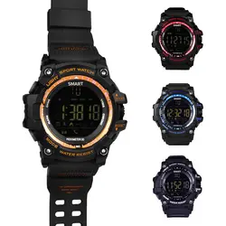 Умные часы Bluetooth часы сообщение уведомление пульт дистанционного управления шагомер спортивные часы водостойкие мужские наручные часы на