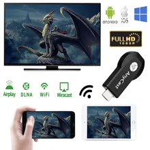 WeCast AnyCast M2 Plus Airplay Miracast DLNA 1080P WiFi Дисплей ТВ ключ видео стример хромированный Литой 2 Crome Cast Cromecast 2