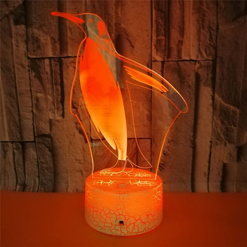 penguin 3D night light (1)