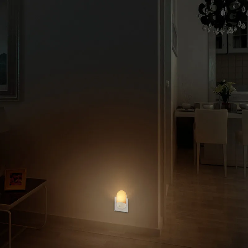 Светодиодный сенсор ночник ЕС США Plug аварийного экономии энергии для Bady для детей коридор свет лампы