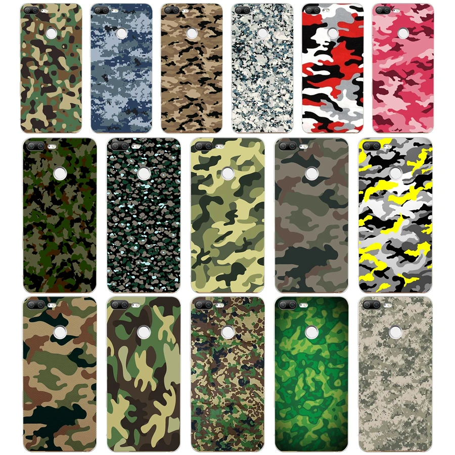 

23G Camouflage Pattern Camo military Army Case For Huawei Honor 9 Lite Case Cover Soft Silicone for Honor 9 Lite Case TPU cover