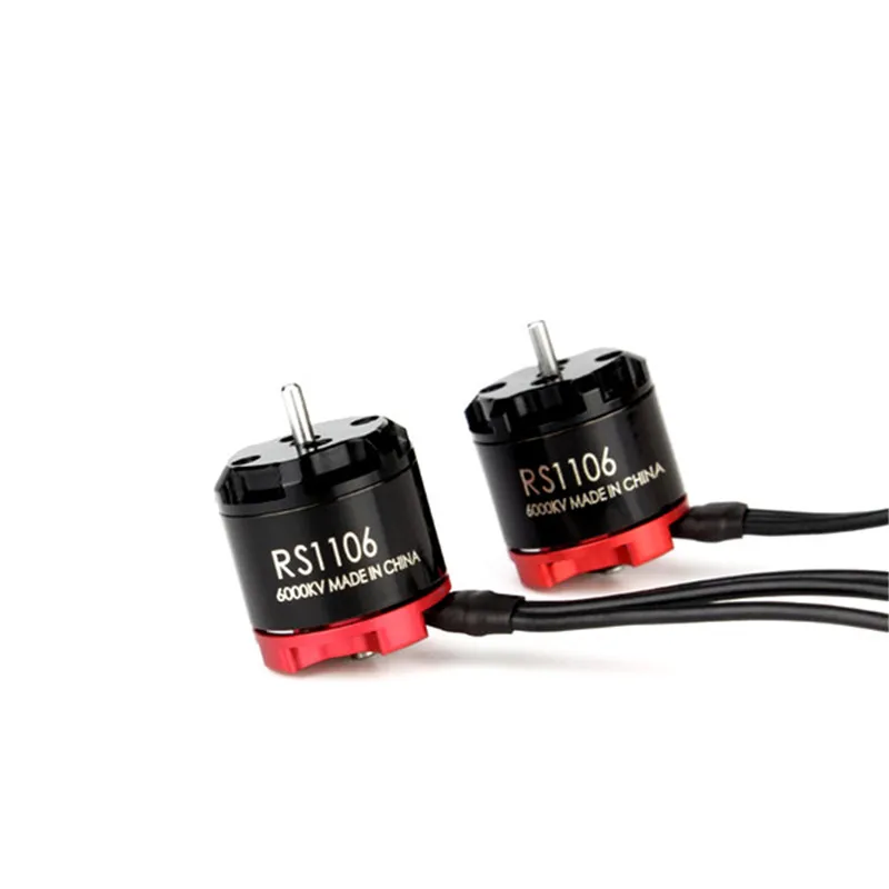 4X EMAX RS1106 7500KV бесщеточный микро-двигатель CW резьба для FPV Racer RC запчасти высококачественные аксессуары Accs