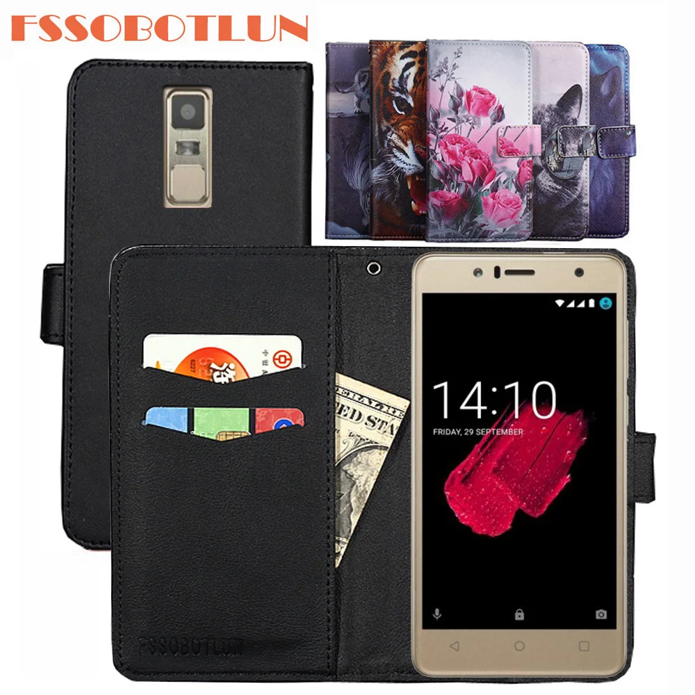 

FSSOBOTLUN For Prestigio Muze B5 Case PU Leather Retro Flip Cover Shell Magnetic Fashion Wallet Cases Kickstand Strap Shell
