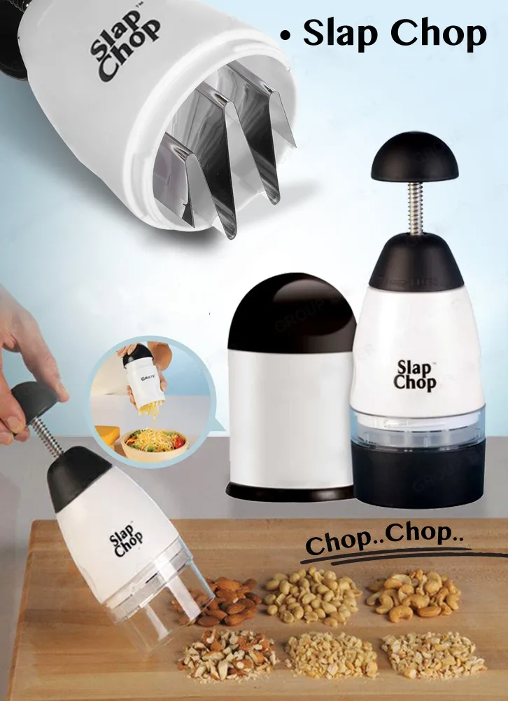 ABS Stainless Steel Fruit Nuts Pepper Easy Slicer Chopping Garlic Chop Crushing Kitchen Tools Multifuction Kitchen