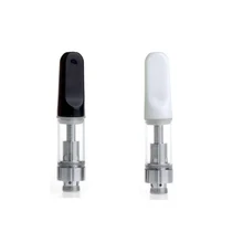 5pcs pack 1 0ml Tank CBD Cartridge Clearomizer Ceramic Cell Coil For 510 Battery Electronic Cigarette