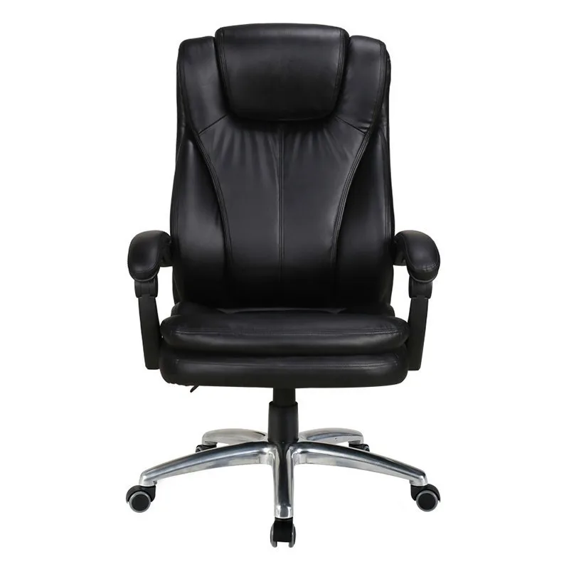 Reclining Leisure Office Chair Household Computer Lift Rotation Study Room Office with Backrest Thick Cushion Adjustable Angle