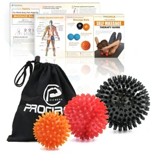 5BILLION Spiky Massage Balls Set Exercise Balls for Deep Tissue Massage Physical Therapy Myofascial Release Relax