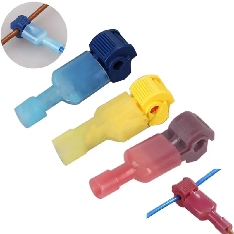 50pairs 6.3mm 16-14AWG terminal connector Female Male wire connector Insulated crimp terminals Spade FDFD 2-250 terminal