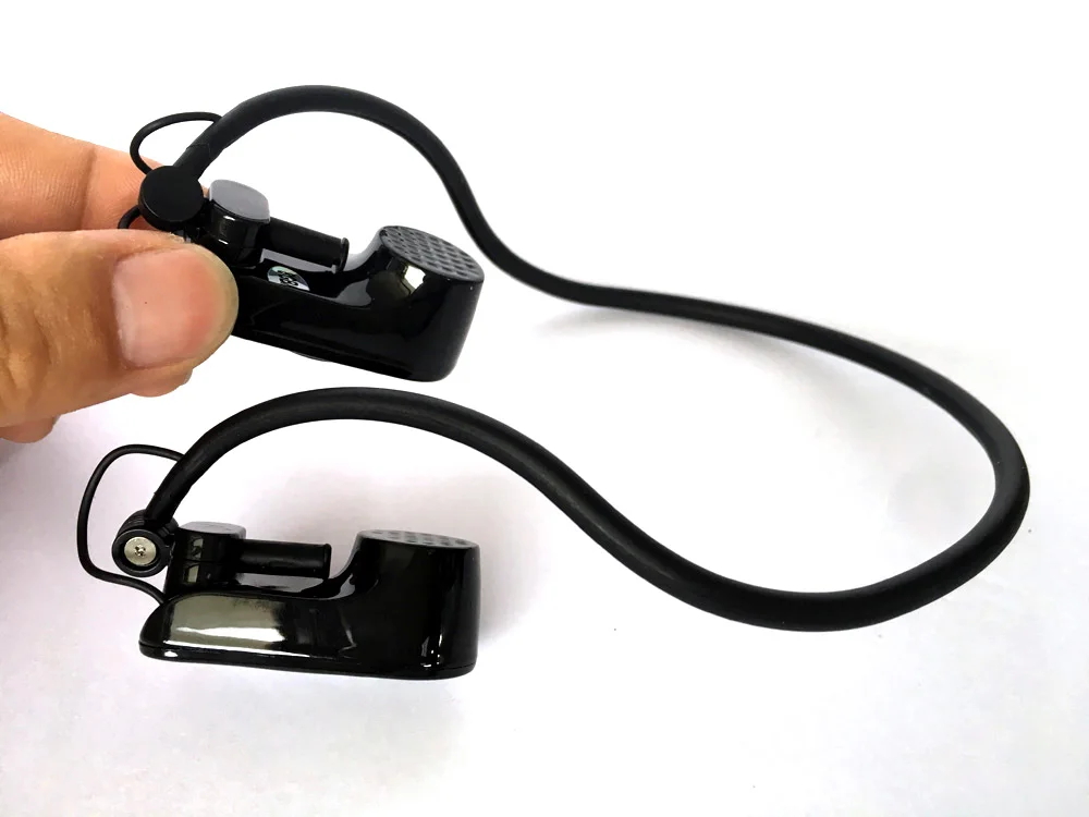 Костной проводимости водонепроницаемый MP3 плеер IPX8 Плавание Открытый Спорт Наушники 3,5 мм MP3 Музыкальные плееры V30