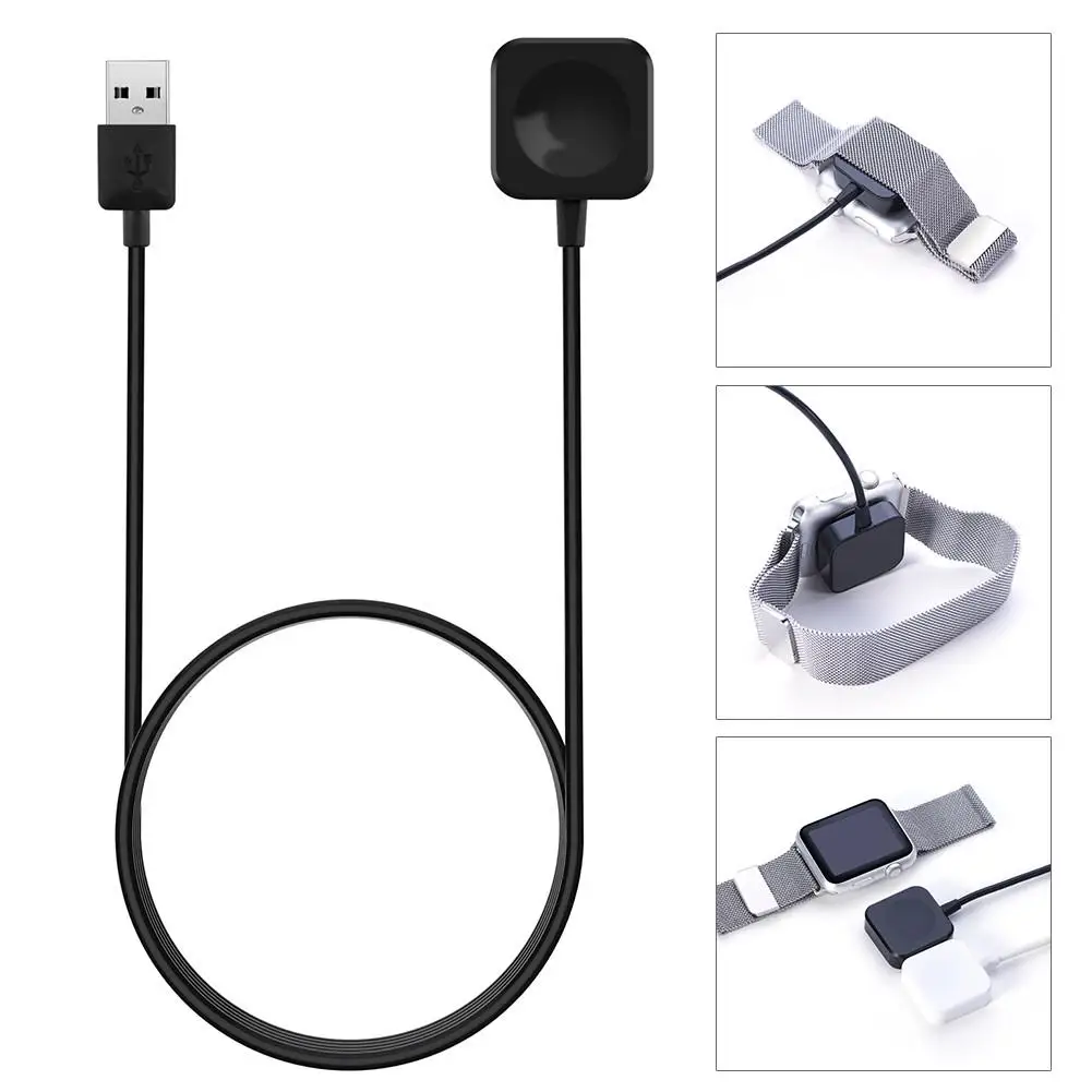 

Portable USB Wireless Charger Magnetic Charging Cable for Apple Watch 38mm & 42mm 1 2 3 Series Universal Magnetic Charge