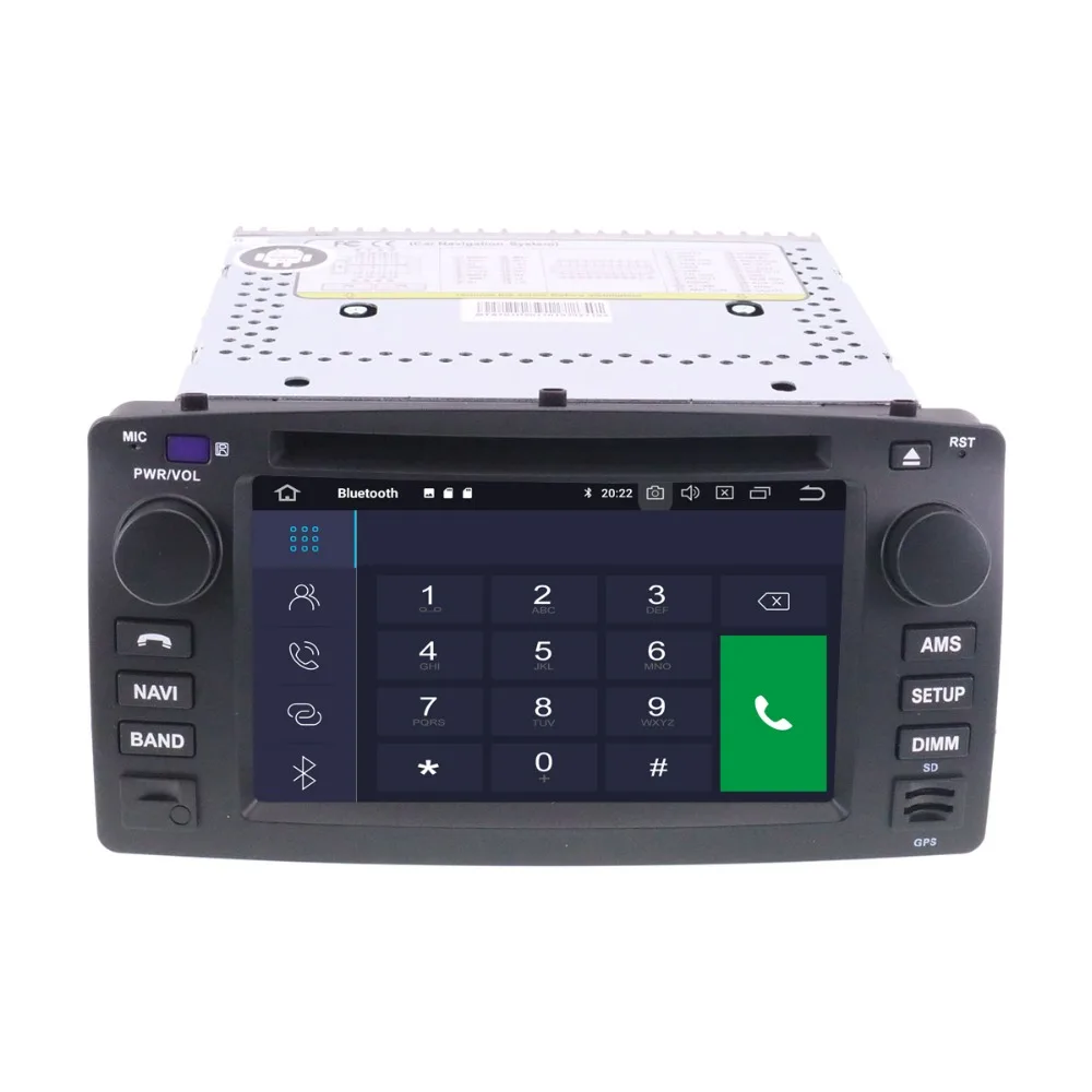 Автомобильный DVD плеер Aotsr Android 9 0 GPS навигация для Toyota Corolla EX 2001 2006 мультимедиа