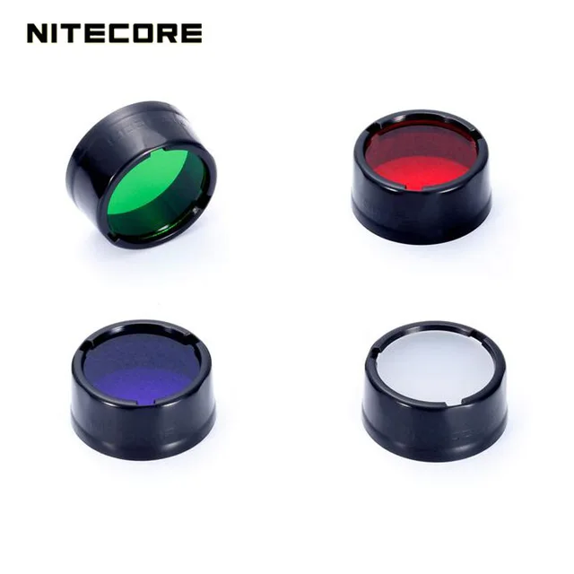 Nitecore RGB фильтр для фонарика рассеянное стекло с минеральным покрытием для фонарика с головкой 25,4 мм MH10 MH12