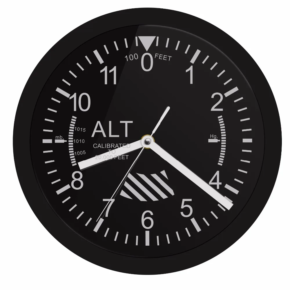 Altímetro letrero de neón Reloj de pared LED medidor de altitud seguimiento piloto avión Medición de altitud Reloj de pared moderno regalo Altímetro letrero de neón Reloj de pared LED medidor de altitud seguimiento piloto avión Medición de altitud Reloj de pared moderno regalo