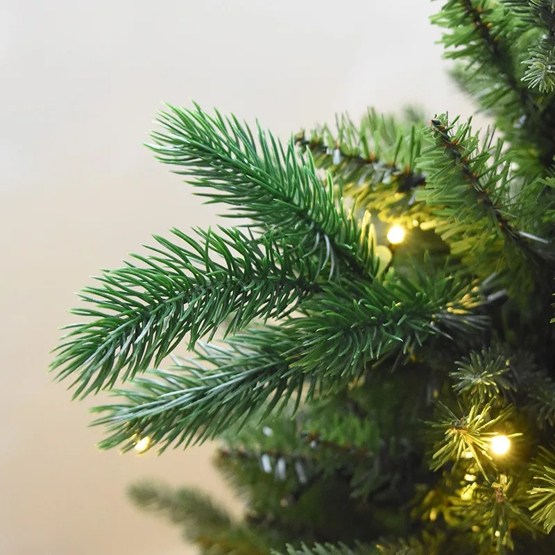 

10PCS Artificial Plants Pine Branches for Christmas Tree Decorations Ornaments Plastic Green Plant for Home Decor Fake Flower