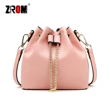 ZROM женская сумка из натуральной кожи, женская сумка-мешок, женские сумки из натуральной кожи на плечо, брендовые дизайнерские женские сумки через плечо