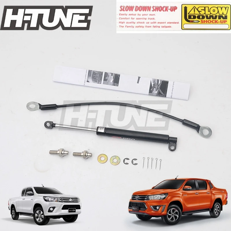 

Rear Tailgate Slow Down Shock Up Lift Gas Struts for Hilux REVO 2015++