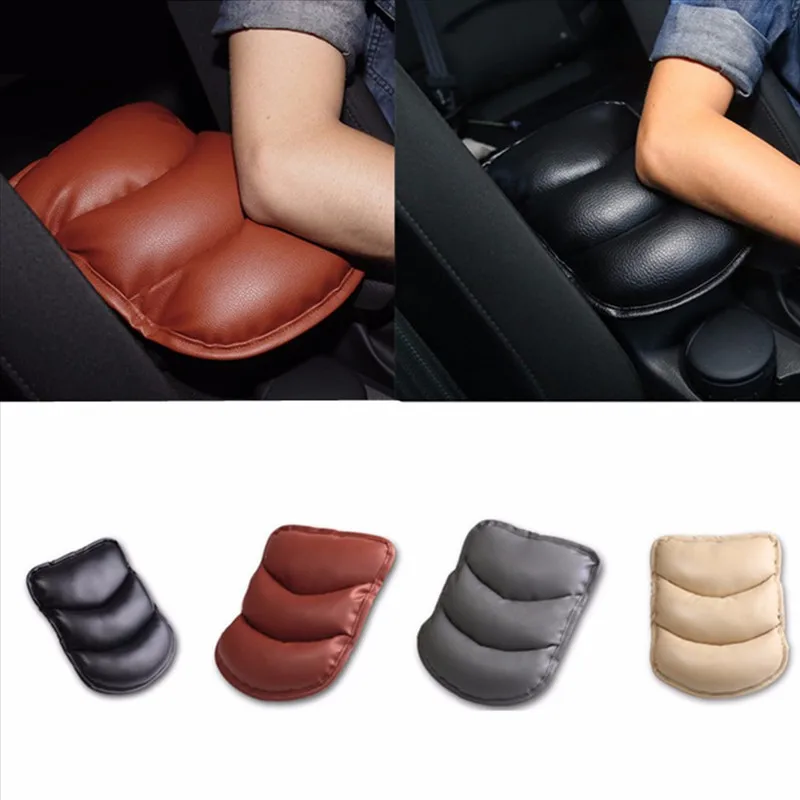 

1pcs PU Car Armrests Cover Pad Console Arm Rest Pad For Mitsubishi ASX Outlander Lancer Evolution Pajero Eclipse Grandis