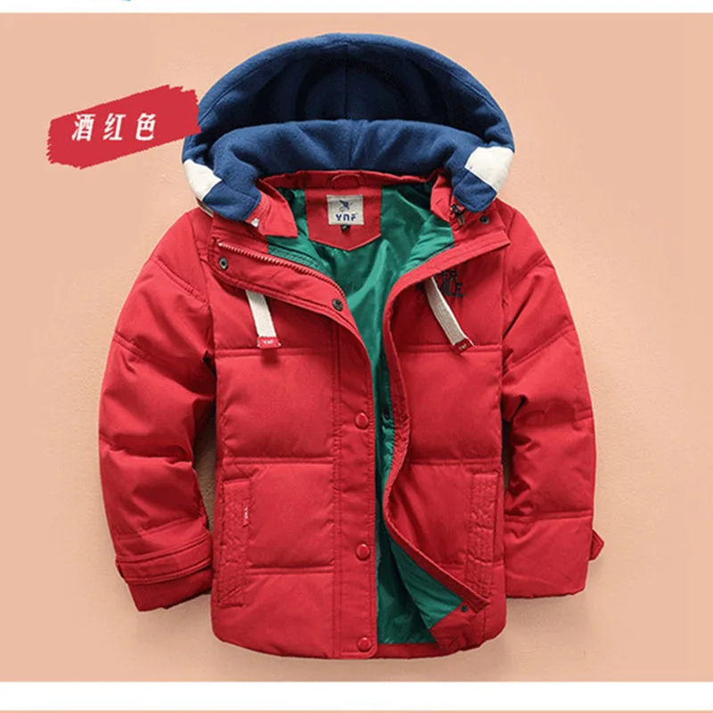 The new autumn and winter fashion boy down jacket coat children warm thick children wholesale