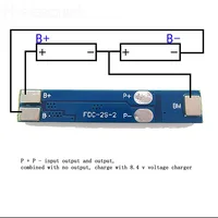 li ion 3A 2S BMS 18,650 Li-ion ליתיום סוללה PCM 7.4V 8.4V 18,650 ליתיום מטען סוללות 2S 3A BMS להגנת ללוחות PCM מודול (4)