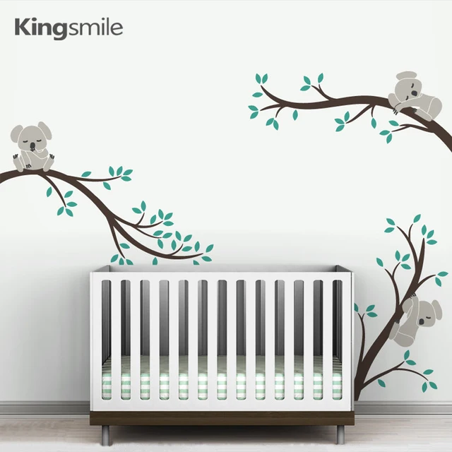 Tree Branch Wall Art aliexpress : buy cute 3 koalas tree branches nursery wall art Tree Branch Wall Art aliexpress : buy cute 3 koalas tree branches nursery wall art
