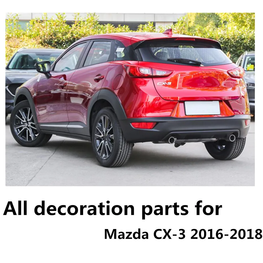Автомобильный Детектор защиты кузова ABS Хромированная Отделка Передняя Нижняя решетка двигателя решетка решетки литья для Mazda CX-3 CX3