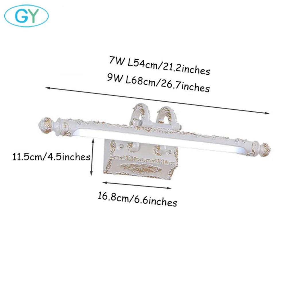 أوروبا خمر الفن ديكو LED مرآة ضوء خزانة حمام مصابيح طاولة خلع الملابس العتيقة ماكياج الغرور مصباح tocador يخدع وسيس أوروبا خمر الفن ديكو LED مرآة ضوء خزانة حمام مصابيح طاولة خلع الملابس العتيقة ماكياج الغرور مصباح tocador يخدع وسيس