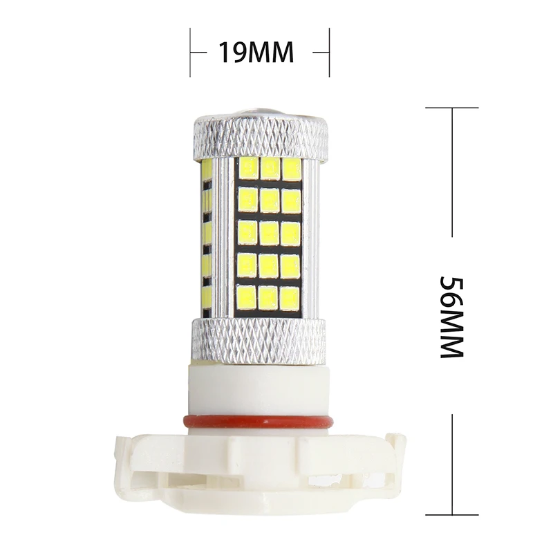 2 шт. h7 h4 led p13w PSX26W h16 t25 H11 H8 HB4 HB3 66smd 2835 Противотуманные фары дневные фары задние лампы дневного светильник Белый DRL белые светодиодные лампы 12v