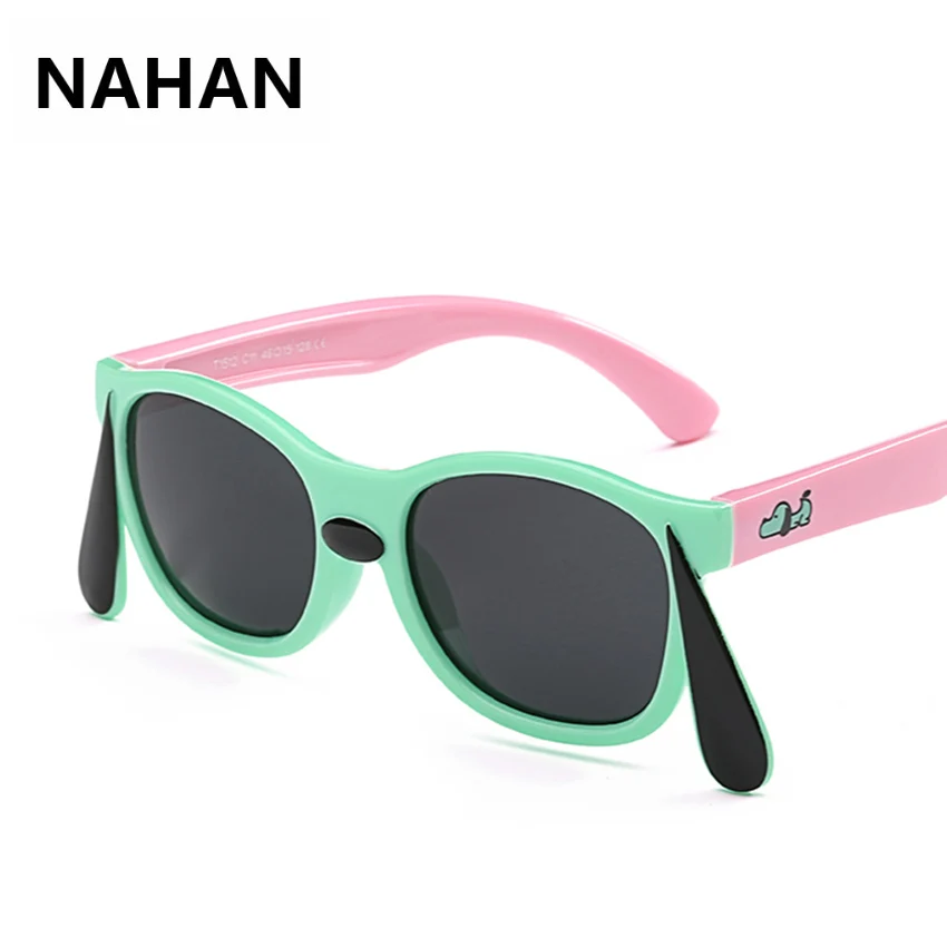 TR90 Polarized Sunglasses for Children Kids Safety Coating Sun Glasses