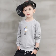 Pioneer Kids boys clothing Tshirts cartoon Print Long Sleeve Winter T-Shirts for Height 110-160cm Children pokemon go t shirt