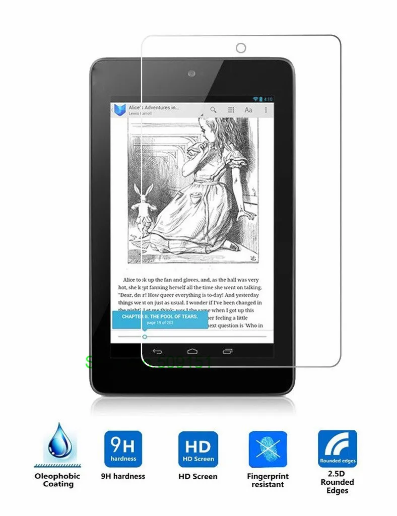Для Asus Google Nexus 7 1st 2012 Tablet 9H Premium Взрывозащищенная Противоударная защитная пленка