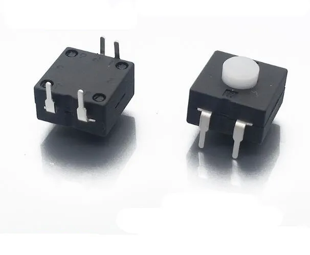 

5pcs Strong light flashlight switch 1604B-9.1 pin power switch / self locking button switch