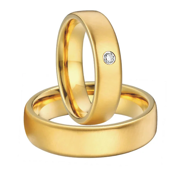 Пара свадебных колец из титановой стали для мужчин и женщин|wedding band ring set|ring setwedding |