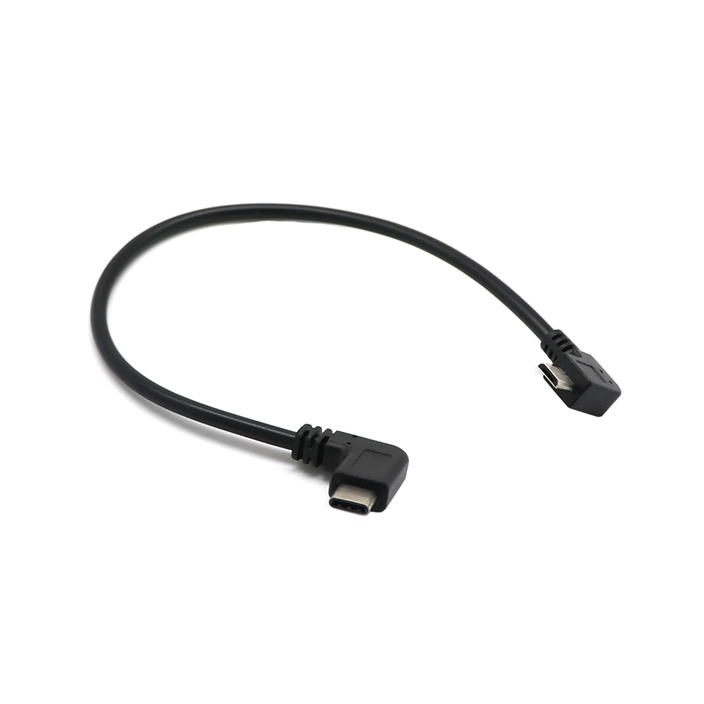 Новый Правый Угол Micro USB Type C OTG кабель для портативного цифрового DAC