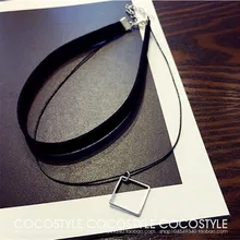 Ожерелье, винтажное Чокер-тату из эластичного материала, ожерелье в стиле панк, ретро, готика, эластичные подвески, ожерелье s для женщин, рождественский подарок