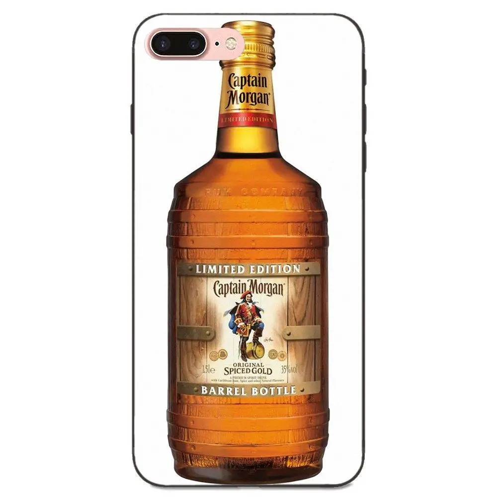 Чехол для телефона Captain Morgan с принтом золотого вина Huawei Honor Enjoy Mate Note 6s 8 9 10 20 P20 P30 Lite