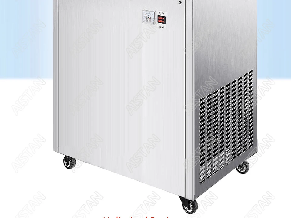 LJZ150 коммерческих нержавеющая сталь жареное мороженое машина по приготовлению йогурта фрукты сковорода машина