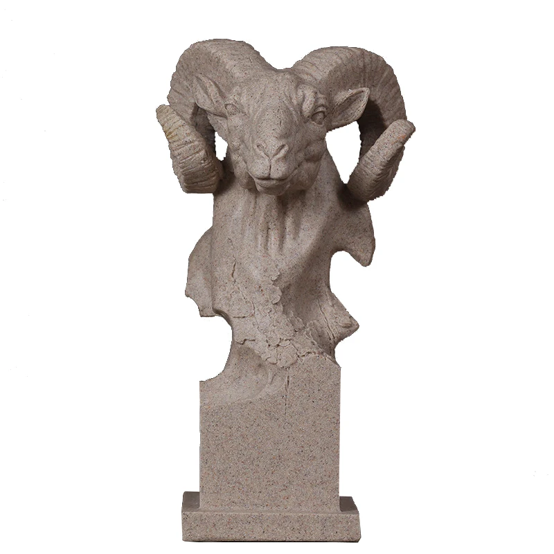 Статуэтка для домашнего декора из смолы козы декора|craft cabinet|craft figurinescraft resin |