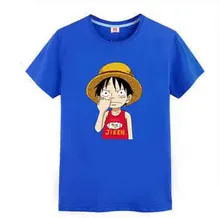 One Piece Luffy flag logo cartoon Printed Men’s T-Shirt T Shirt For Men 2016 New Short Sleeve O Neck Cotton Casual Top Tee