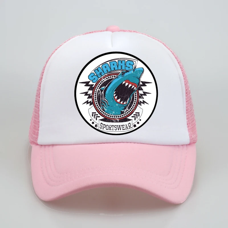Модные мужские бейсболки с принтом акулы, дизайн Кита, Мужская кепка высокого качества, Повседневная летняя бейсбольная Кепка Дальнобойщика шляпа