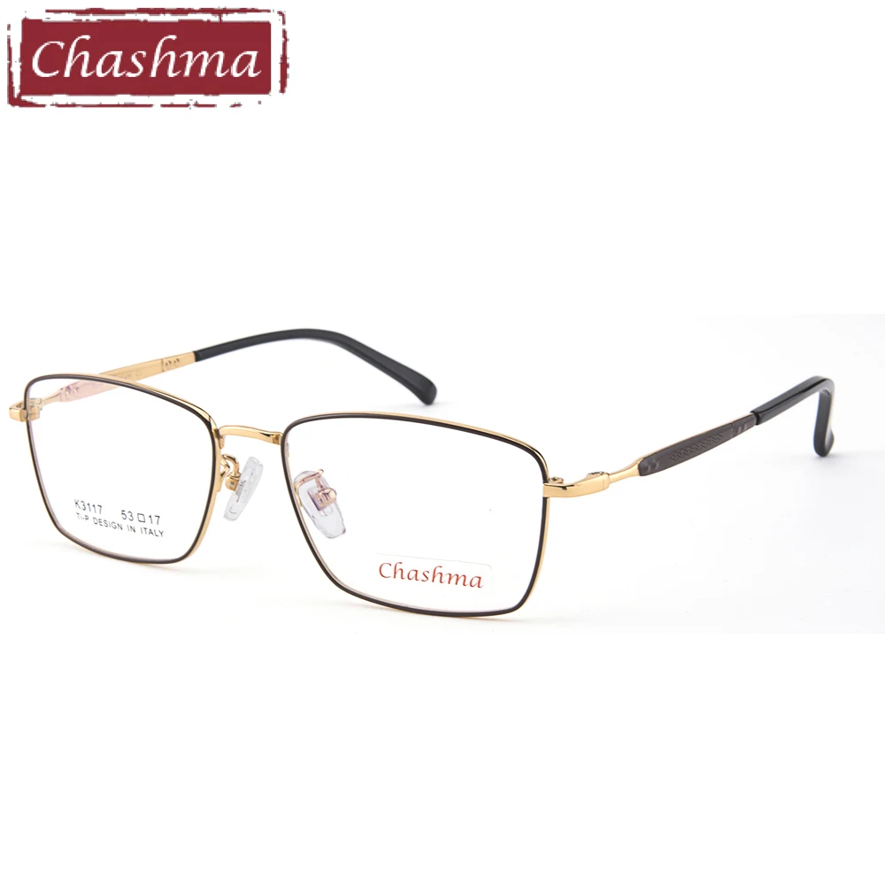 Очки Chashma брендовые дизайнерские очки из чистого титана Модные оптические