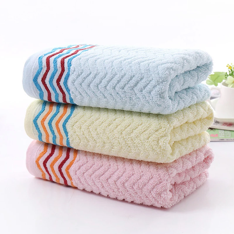 

Good Quality Bath Towel Beach Towel For Adults Fast Drying Towel Colorful Stripe Thick High Soft Cotton Absorbent Towel