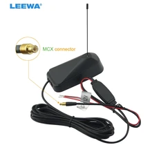 LEEWA Автомобильная MCX Активная ТВ антенна со встроенным усилителем# CA945