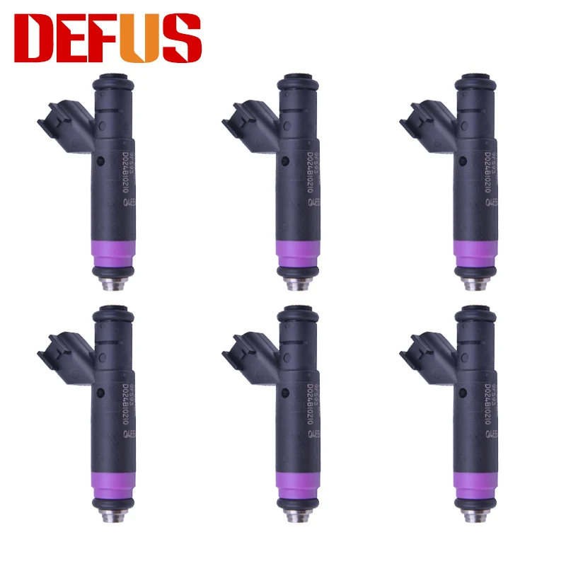 

DEFUS 6PCS Fuel Injector Nozzle OE 4L8E-BA 9F593 Gasoline Auto Part Fuel Injection Engine Value For Ford Petrol Car NEW Arrival