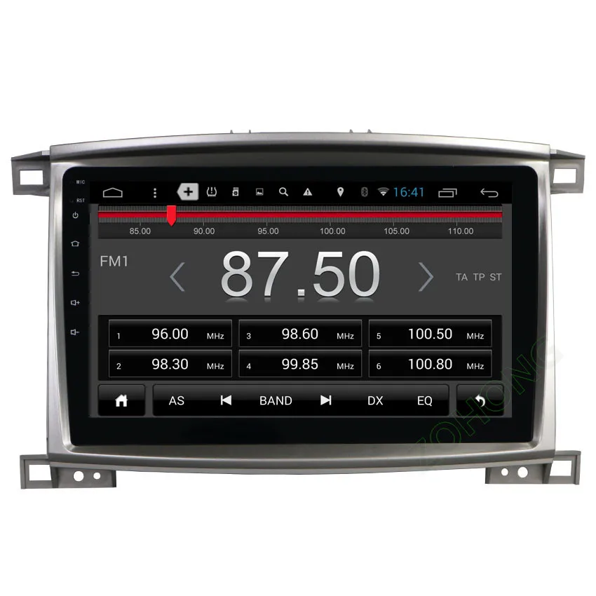 Discount 2.5D 10.2 inch PIP Octa 8 Core Android Car multimedia DVD player for Toyota Land cruiser 100 LC 100 car radio GPS Navigation BT 3
