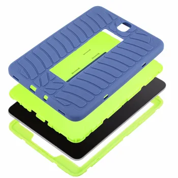

For Samsung Galaxy Tab S3 9.7inch T820 T825 Cases Cover With Kickstand Tyre Style Duty Armor TPU+PC shell For Galaxy Tab S3